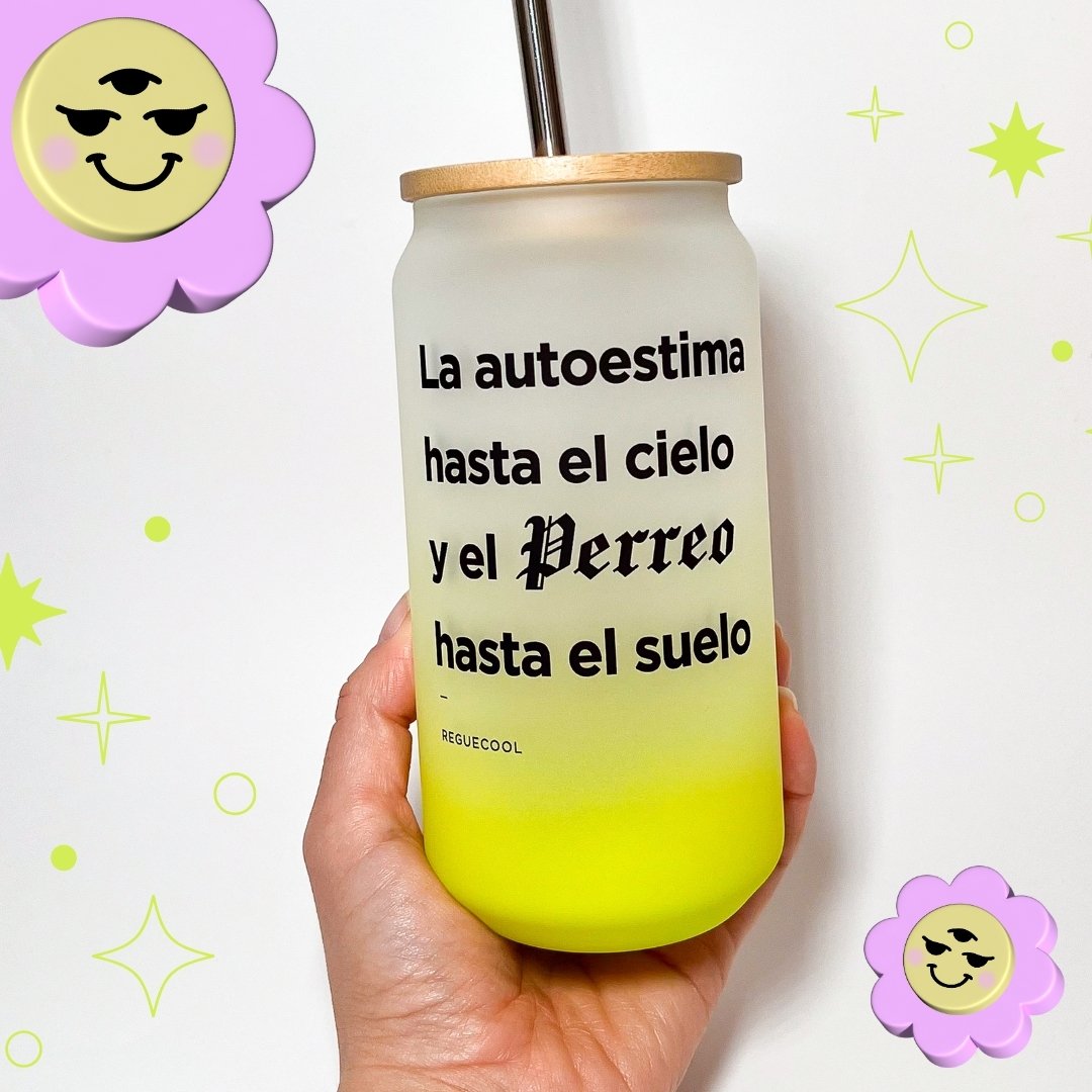 Vaso Verde Lima | Elige tu frase