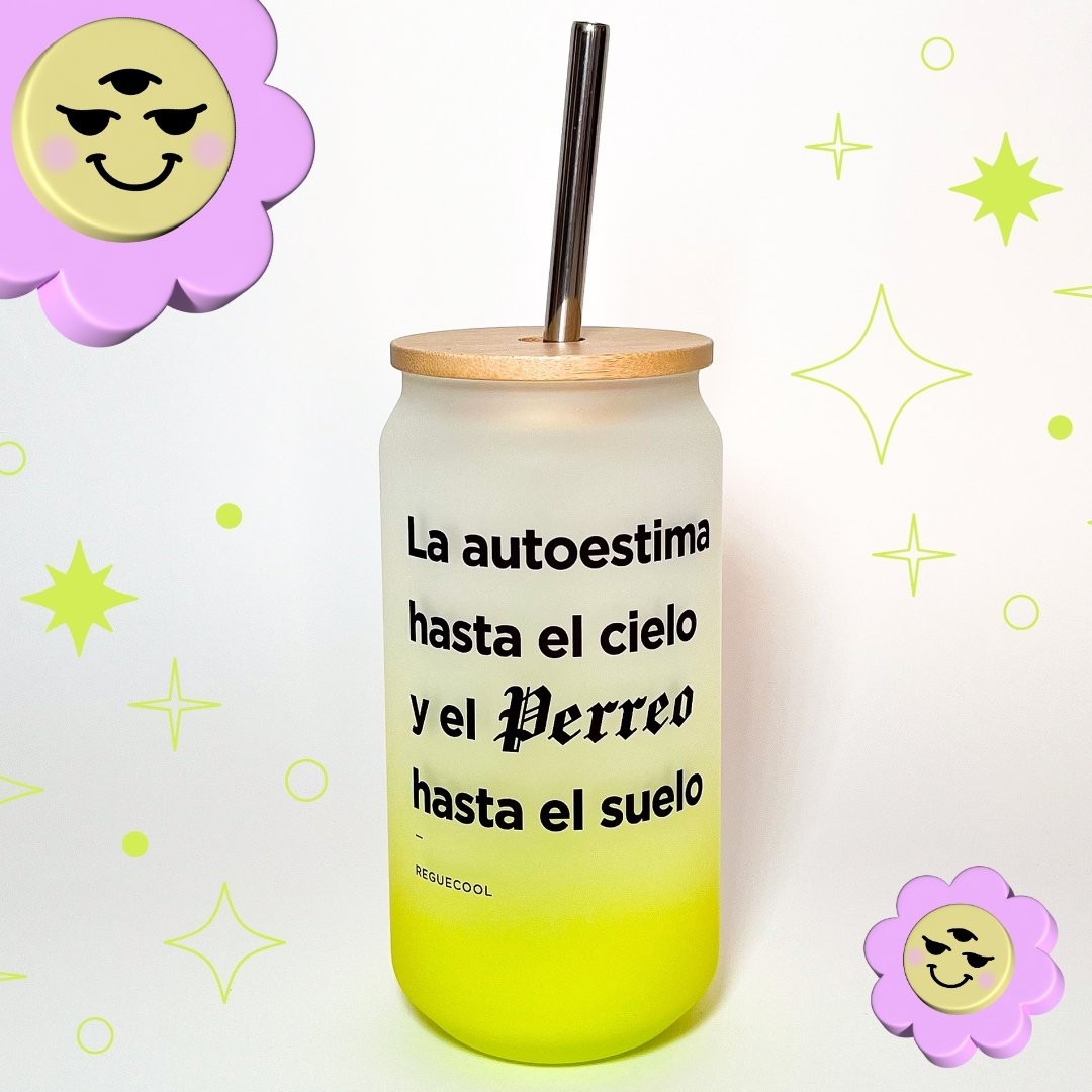 Vaso Verde Lima | Elige tu frase
