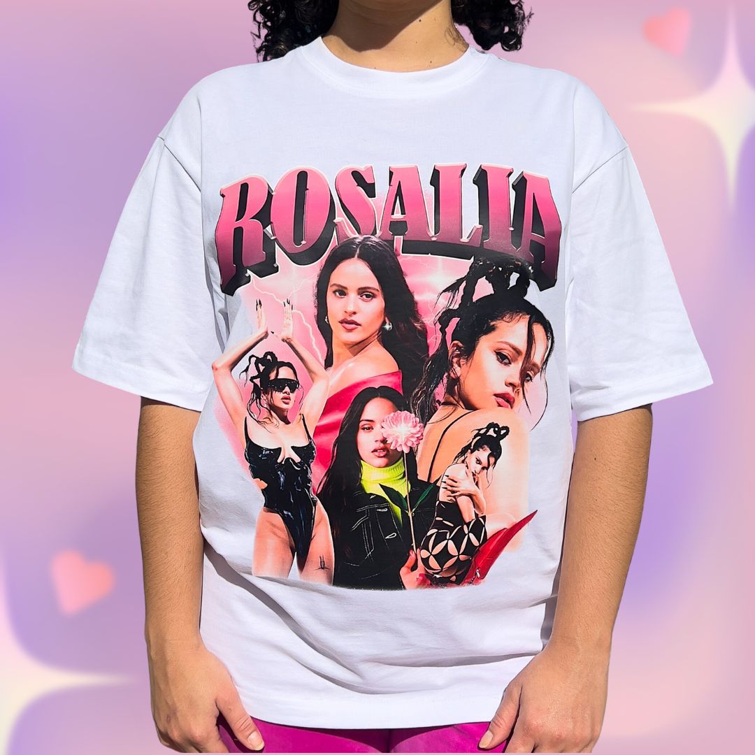 Camiseta Oversize Rosalía / Elige Color de Camiseta