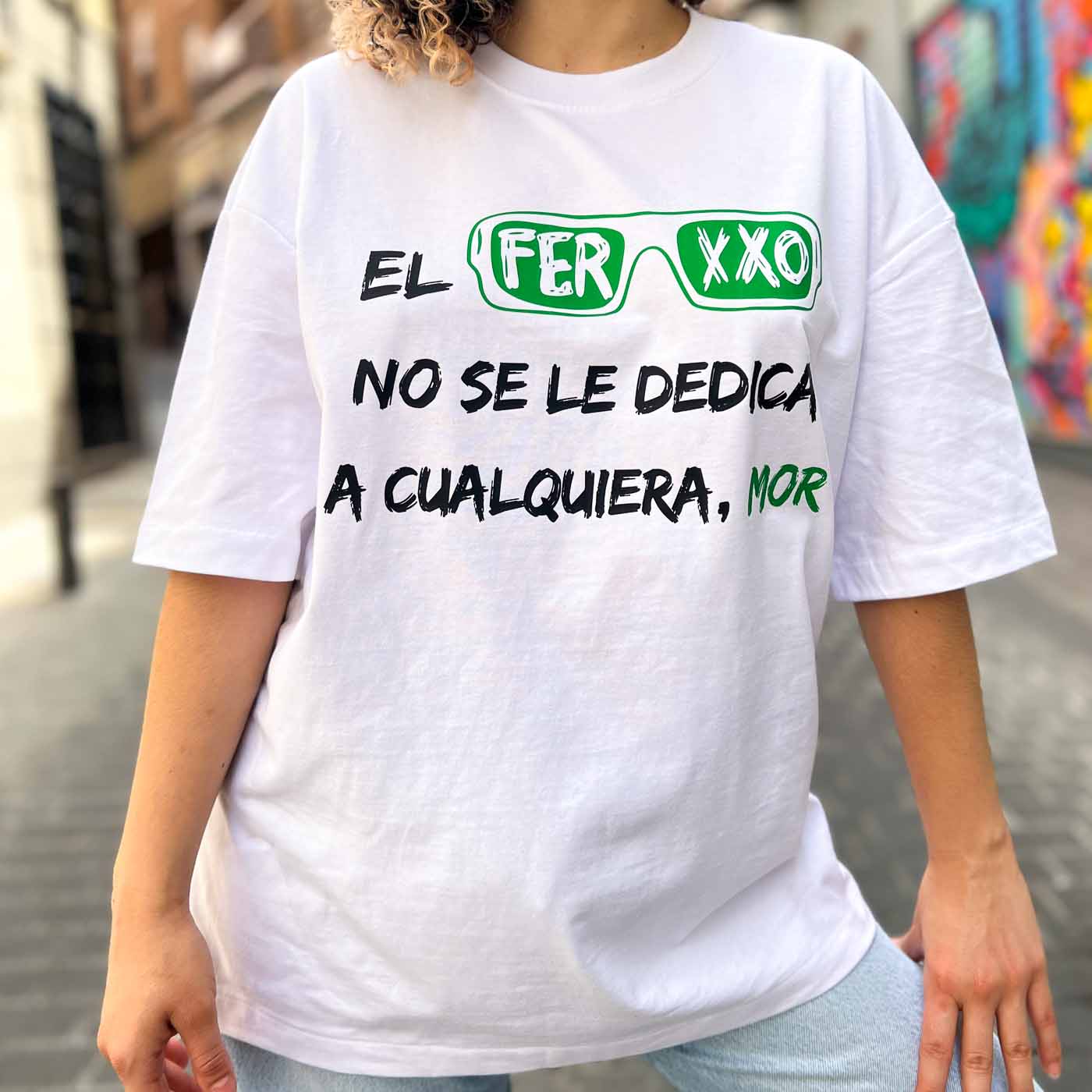 Camiseta Oversize Ferxxo no se dedica a cualquiera