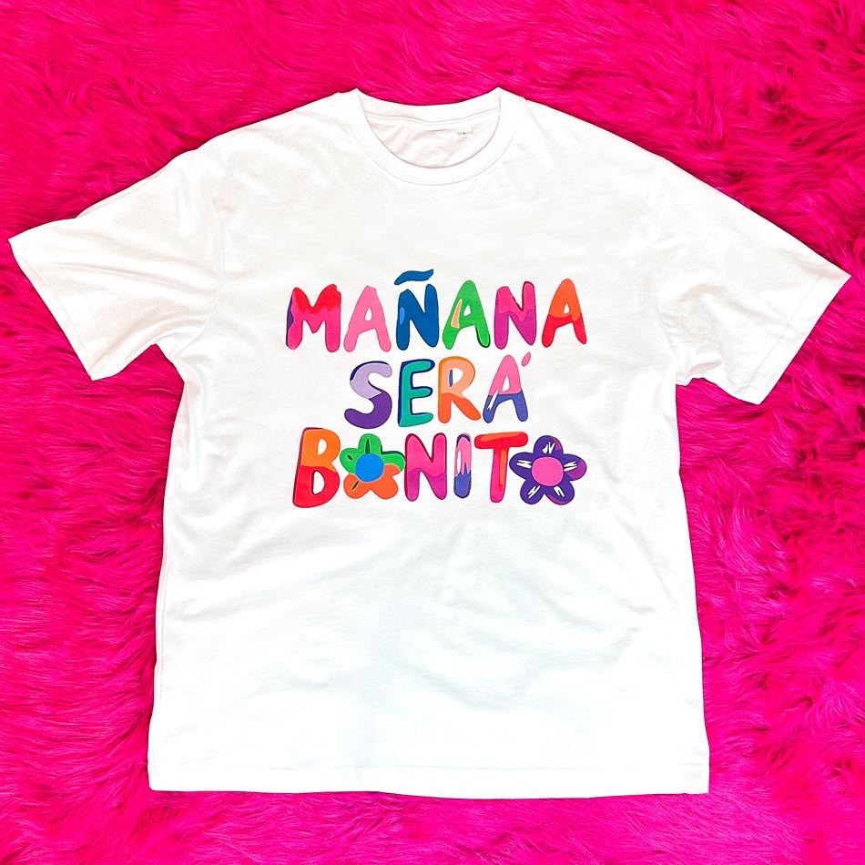 Camiseta Oversize Mañana Será Bonito / Elige Color de Camiseta