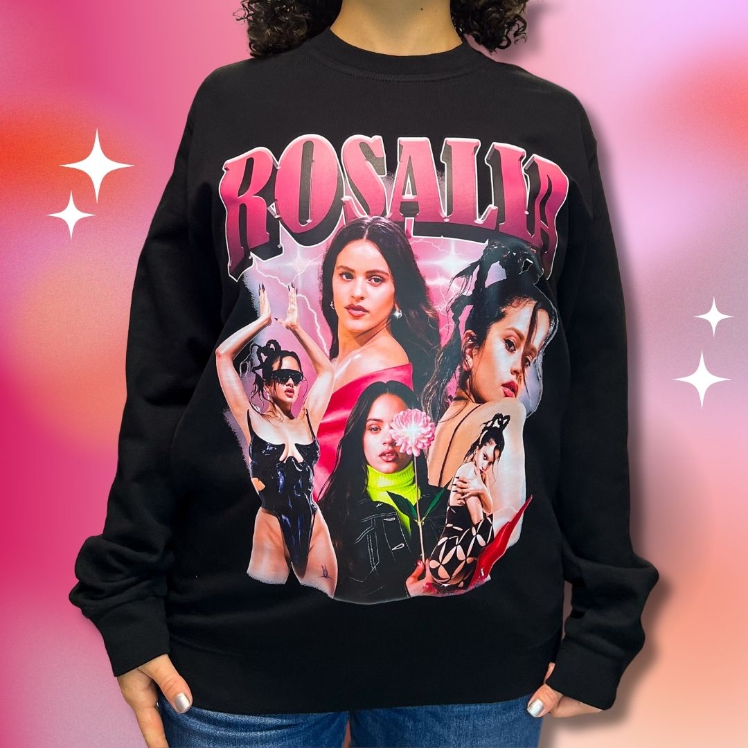 Sudadera Rosalía | Negra