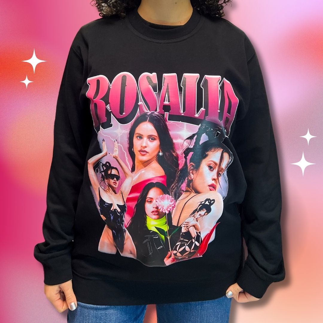 Sudadera Rosalía | Negra