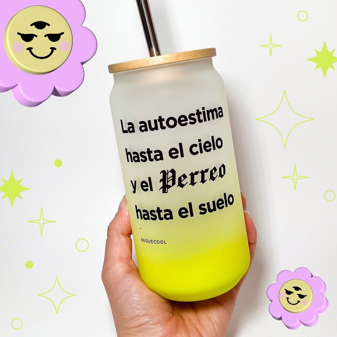 Vaso Verde Lima | Elige tu frase