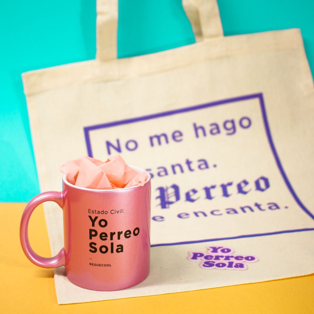 Pack de Regalo 3 = Taza + Totebag + Pegatina - Reguecool