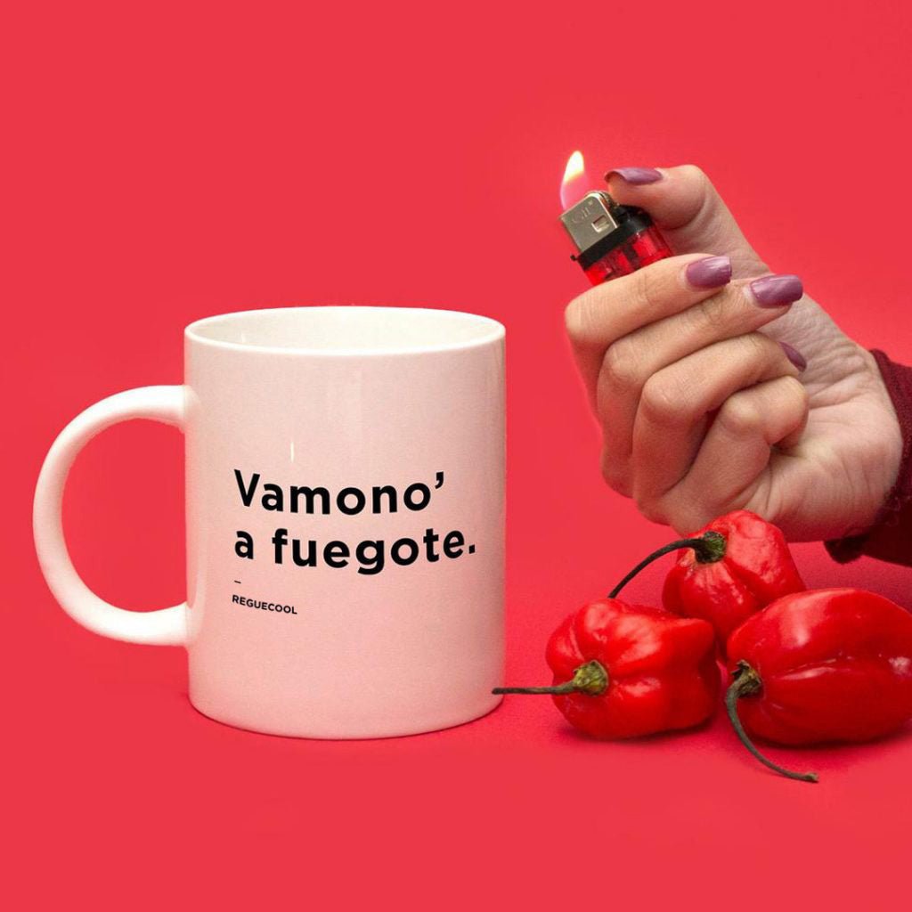 Taza Blanca Original | Elige tu frase de Reggaeton - Reguecool