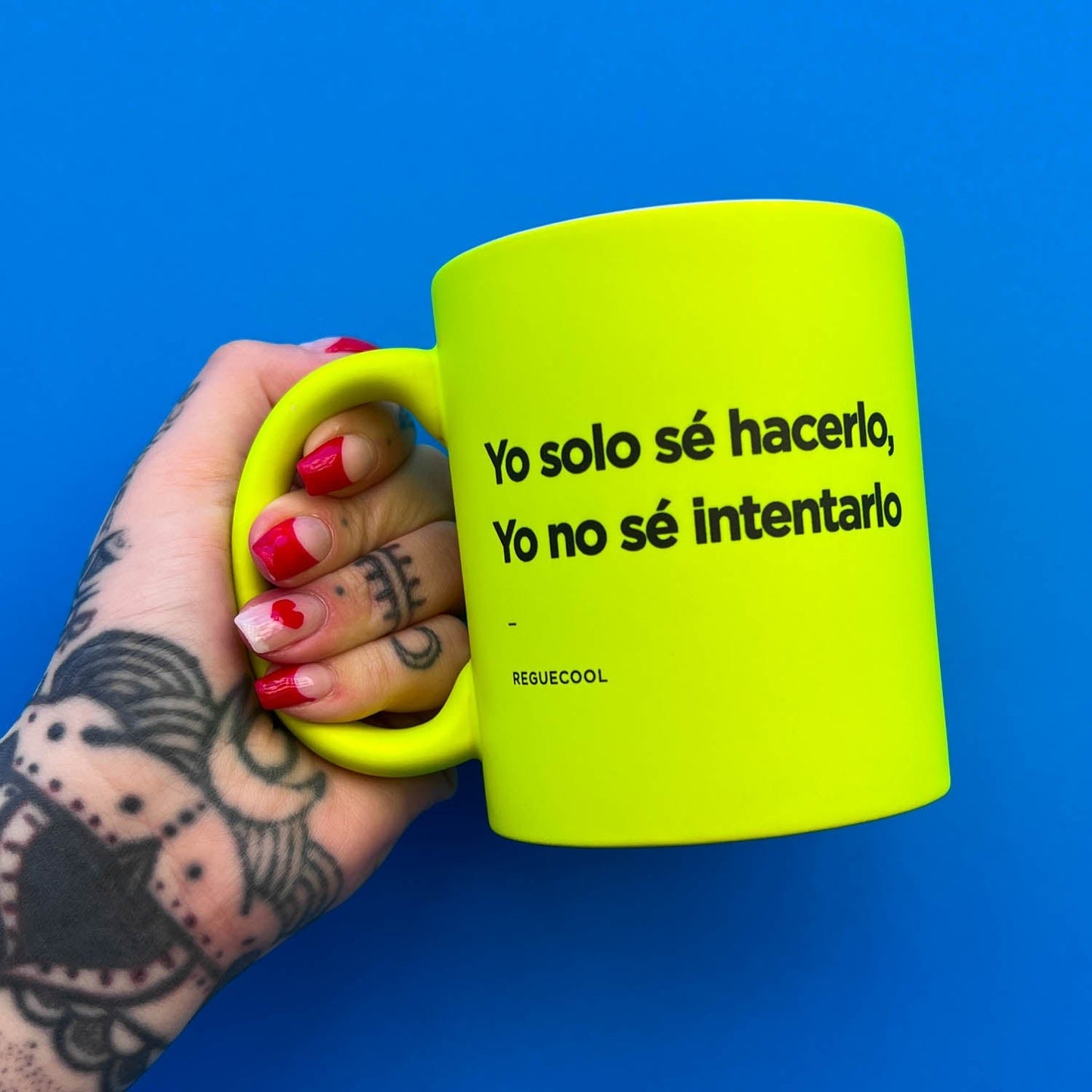 Taza Iconic Spanish Singers | Elige taza y frase - Reguecool