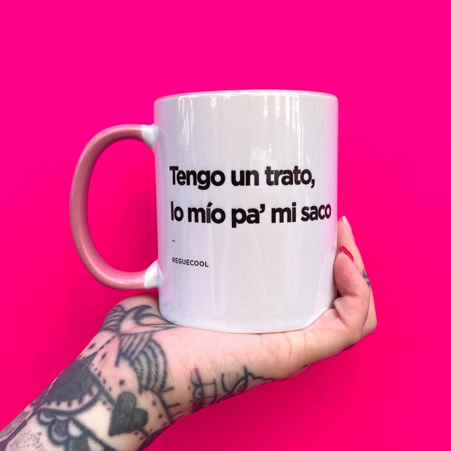 Taza Iconic Spanish Singers | Elige taza y frase - Reguecool