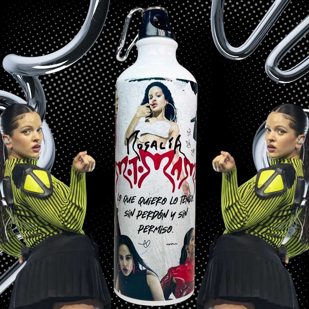 Jarra rosa reggaeton tazas frases