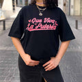 Camiseta Oversize Negra Putería