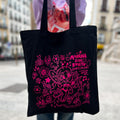 Tote Bag Negro Bichota Season / Elige Diseño