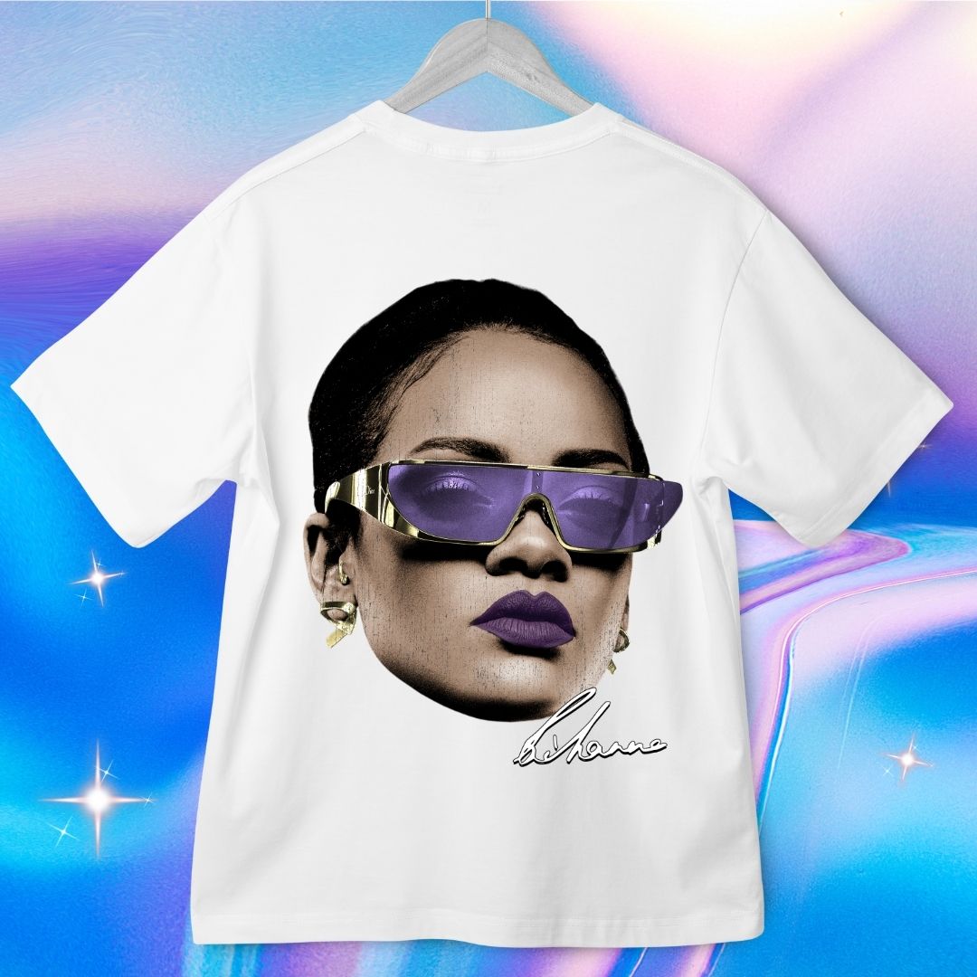 Camiseta Oversize Rihanna  / Elige Color de Camiseta