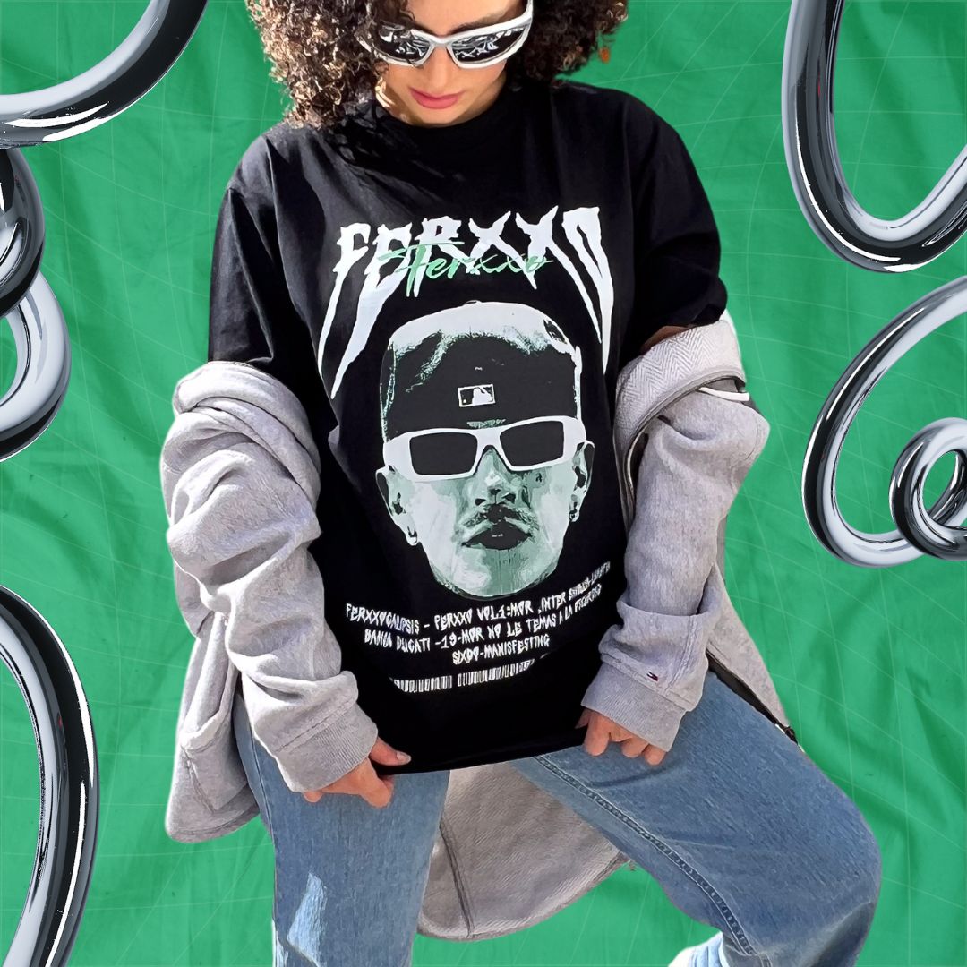 Camiseta Oversize Ferxxo Mor