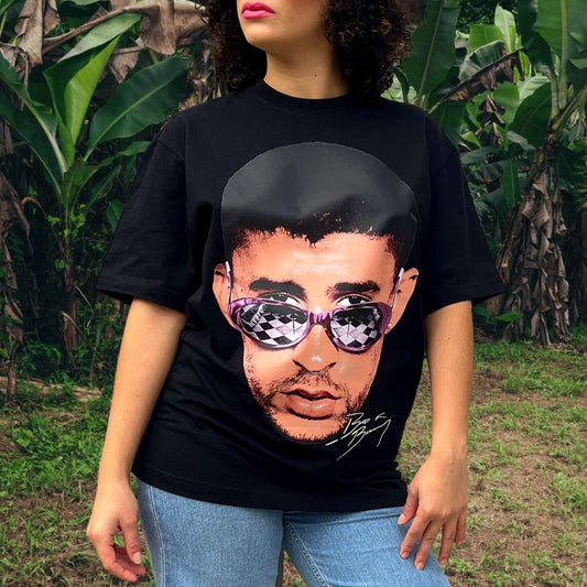 Camiseta Oversize Bad Bunny