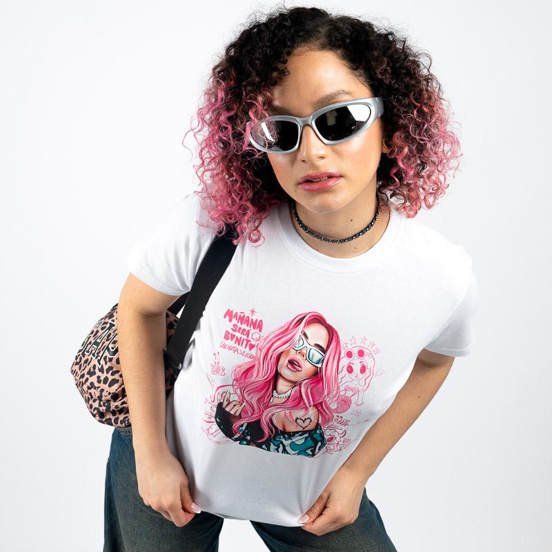 Camiseta Ajustada Karol Pink / Elige Color de Camiseta - Reguecool