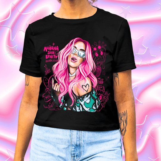 Camiseta Ajustada Karol Pink / Elige Color de Camiseta - Reguecool