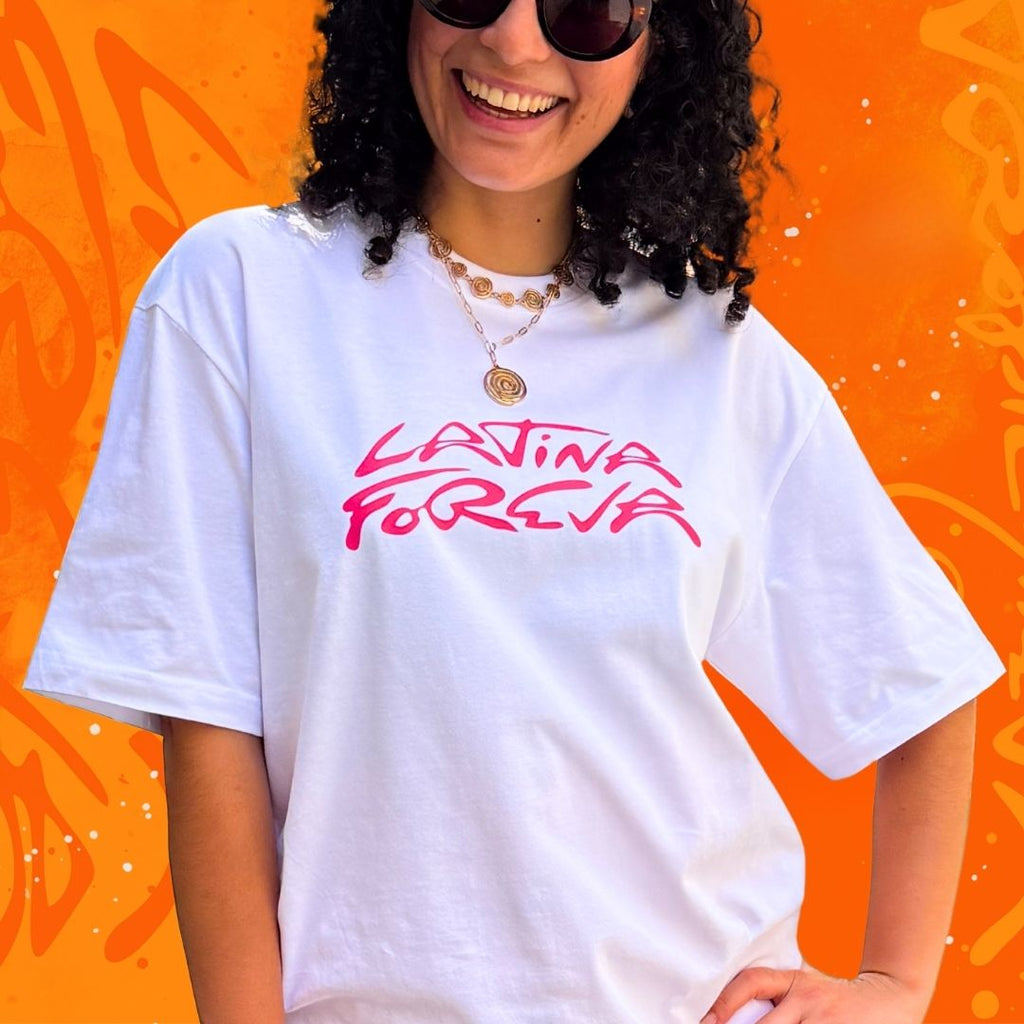 Camiseta Oversize Latina Foreva