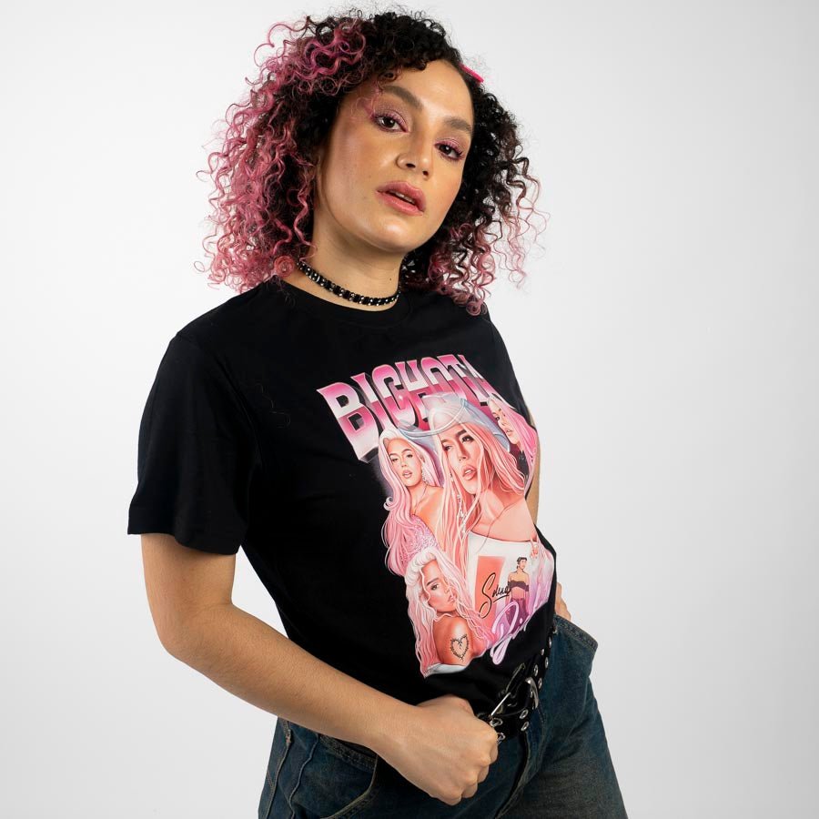 Camiseta Ajustada Bichota G - Reguecool