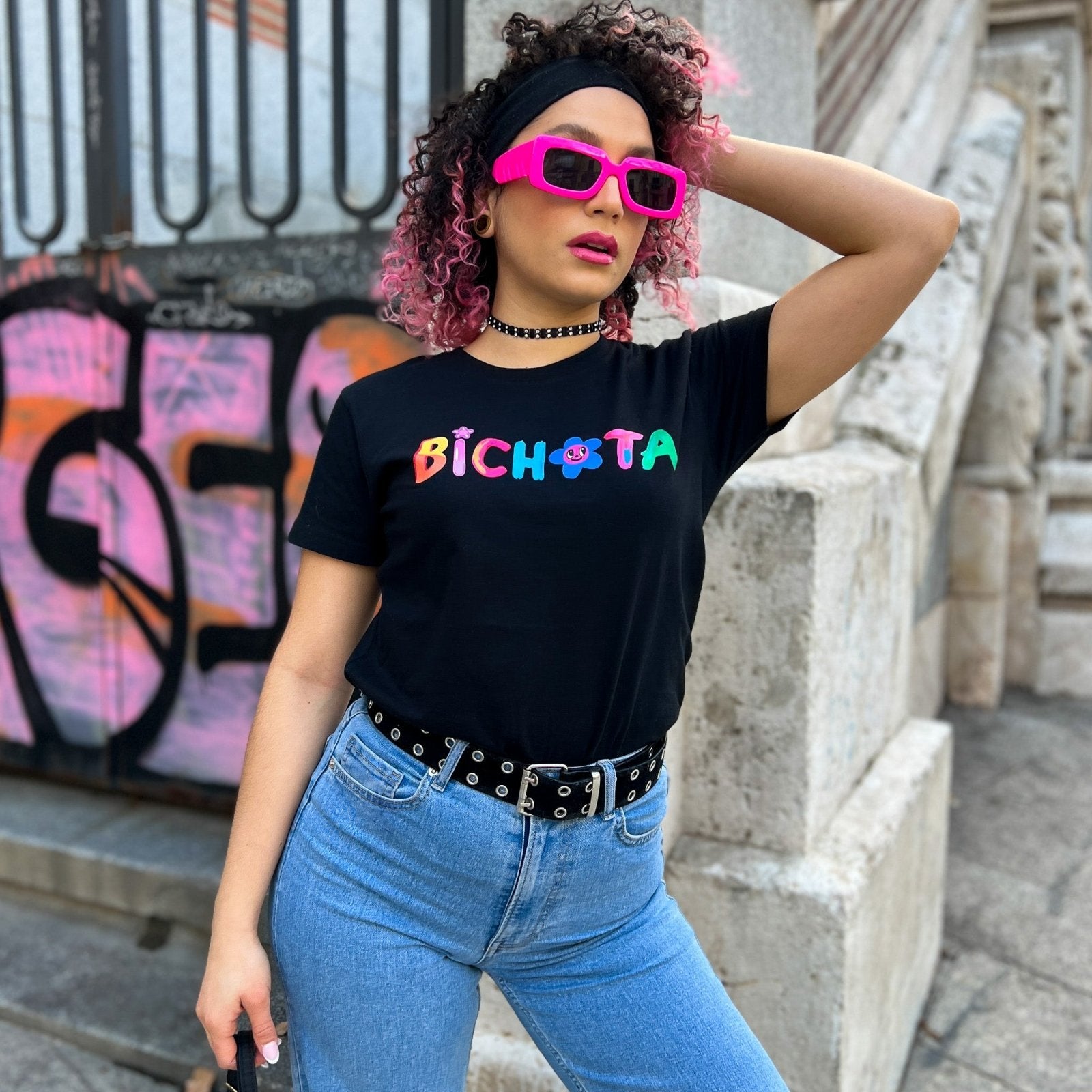 Camiseta Ajustada Me Siento Bichota - Reguecool