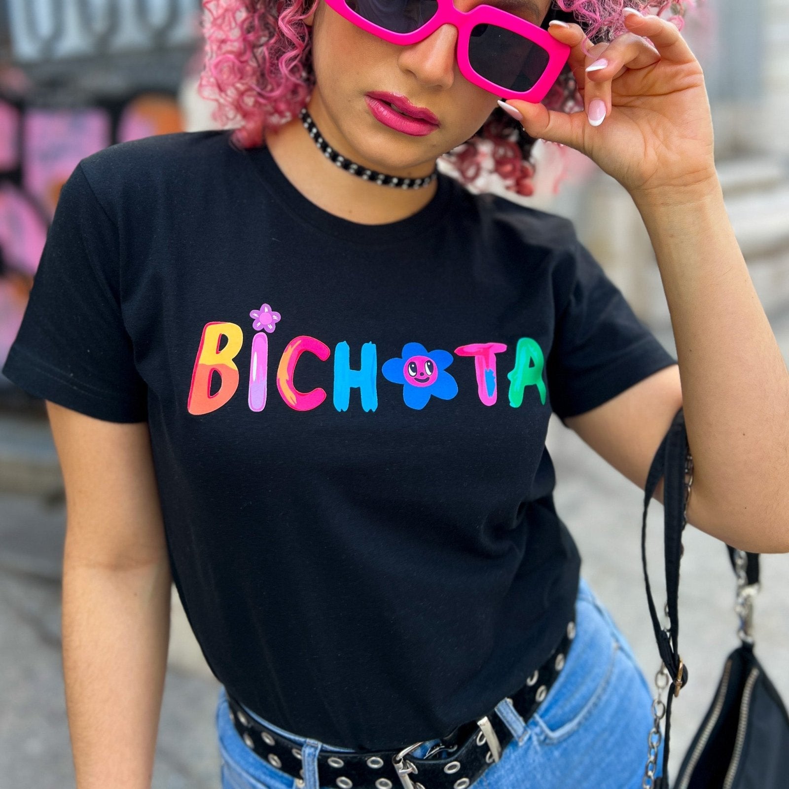 Camiseta Ajustada Me Siento Bichota - Reguecool