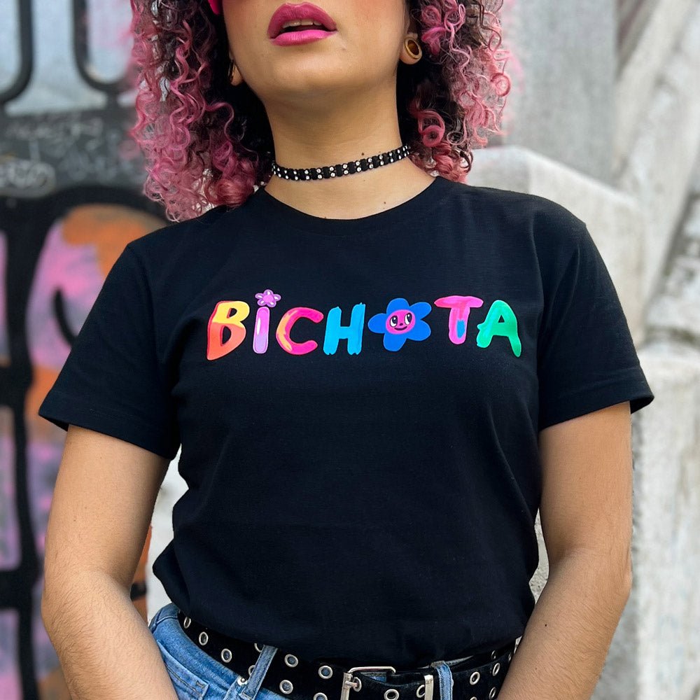 Camiseta Ajustada Me Siento Bichota - Reguecool