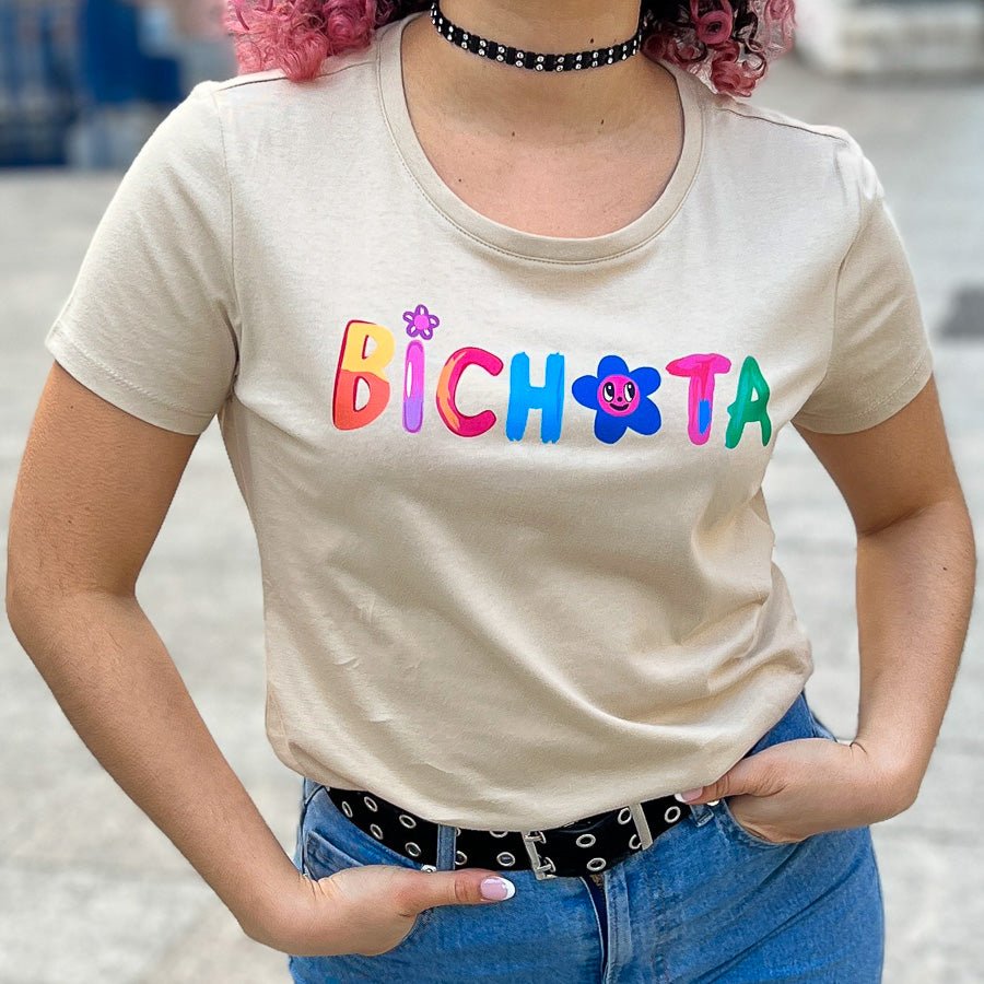 Camiseta Me Siento Bichota - Reguecool