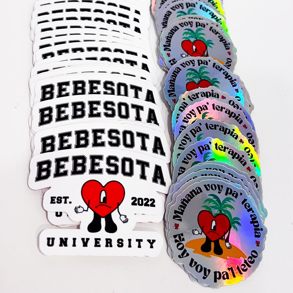 Pack Pegatinas Bad Bunny - Reguecool