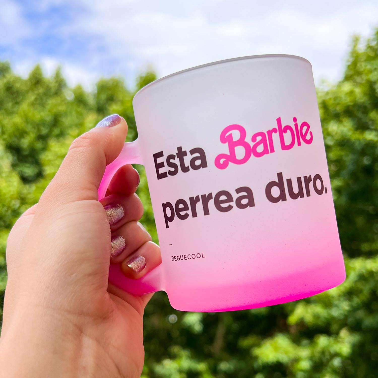 Taza Esta Barbie Perrea Duro | Elige taza de Reguetón - Reguecool