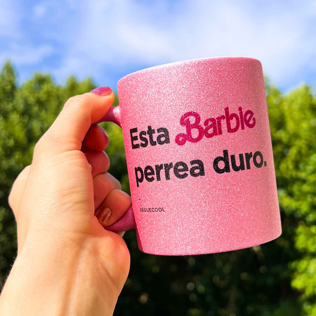 Taza Esta Barbie Perrea Duro | Elige taza de Reguetón - Reguecool