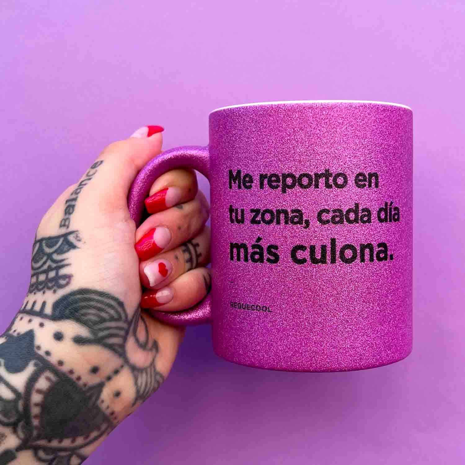 Taza Iconic Spanish Singers | Elige taza y frase - Reguecool