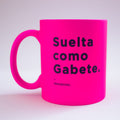 Taza Rosa Neon | Elige tus frases de Reggaeton - Reguecool