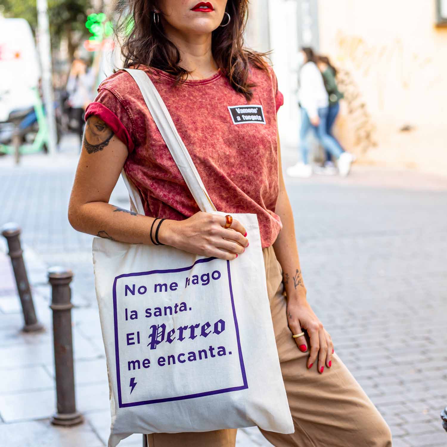 Tote Bag "No Me Hago La Santa..." - Reguecool