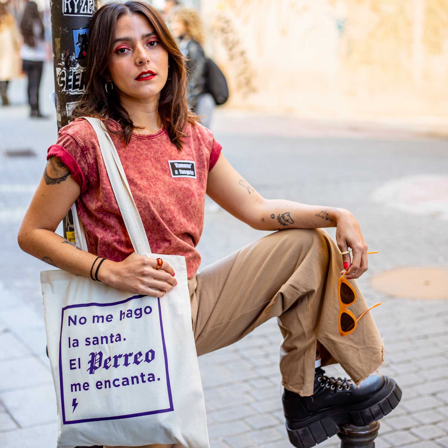 Tote Bag "No Me Hago La Santa..." - Reguecool